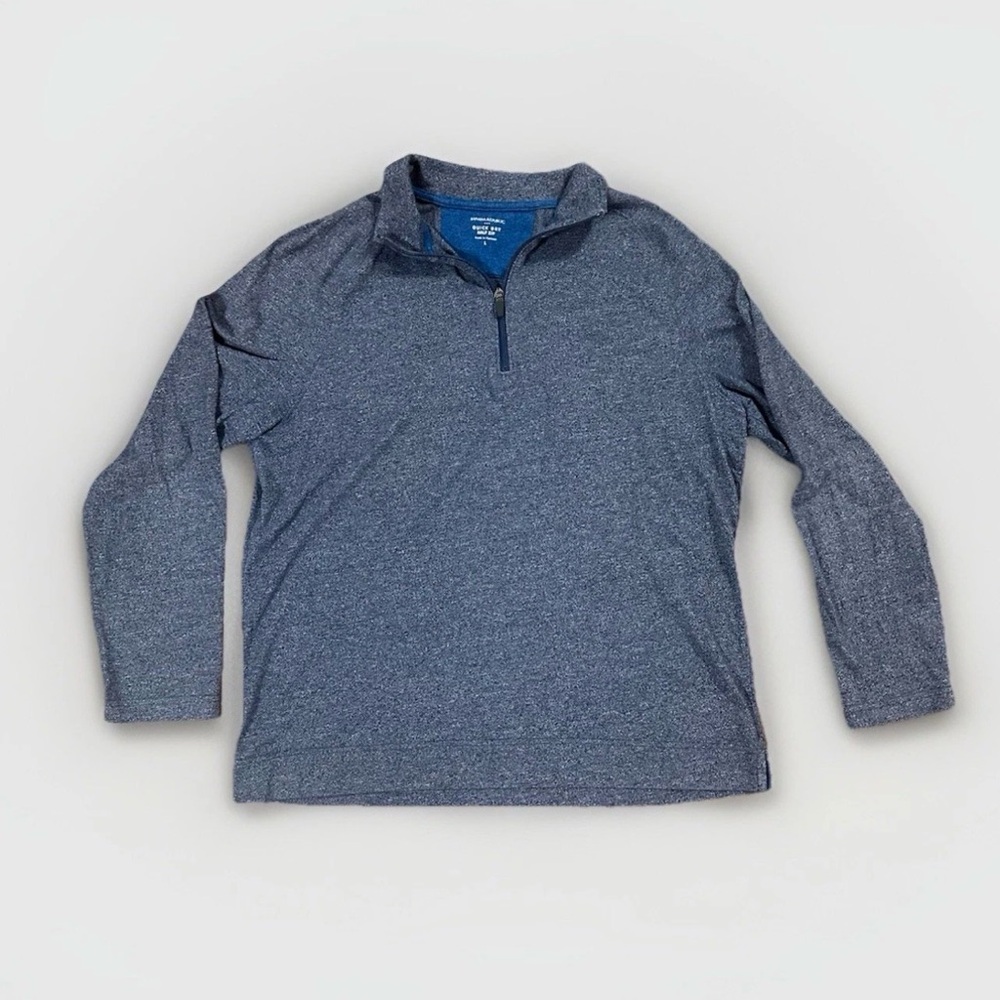 Banana Republic Men's Long Sleeve Quick Dry  Half Zip